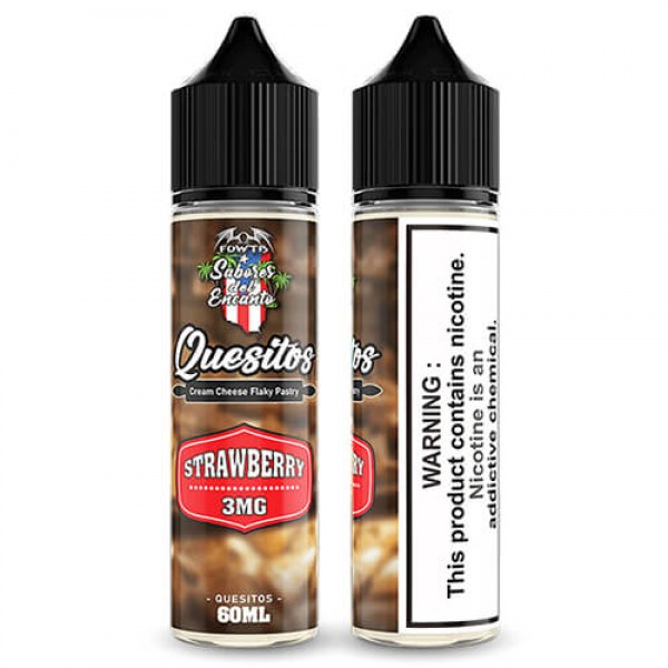 Quesitos eJuice – Strawberry – 60ml / 6mg