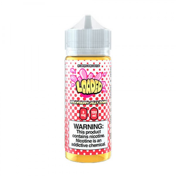 Loaded E-Liquid – Strawberry Jelly Donut – 120ml / 3mg