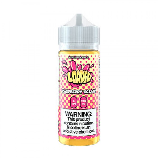 Loaded E-Liquid – Raspberry Eclair – 120ml / 6mg