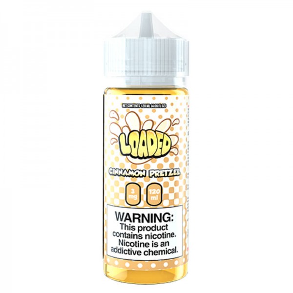 Loaded E-Liquid – Cinnamon Pretzel – 120ml / 6mg