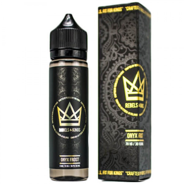 Rebels and Kings eJuice – Onyx Frost – 60ml / 3mg