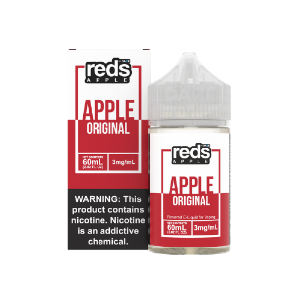 Reds Apple EJuice – Reds Apple – 60ml / 0mg