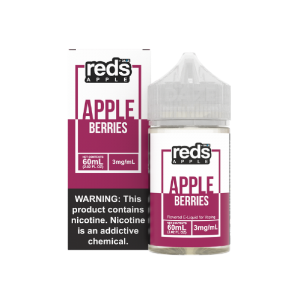 Reds Apple EJuice – Reds Berries – 60ml / 0mg