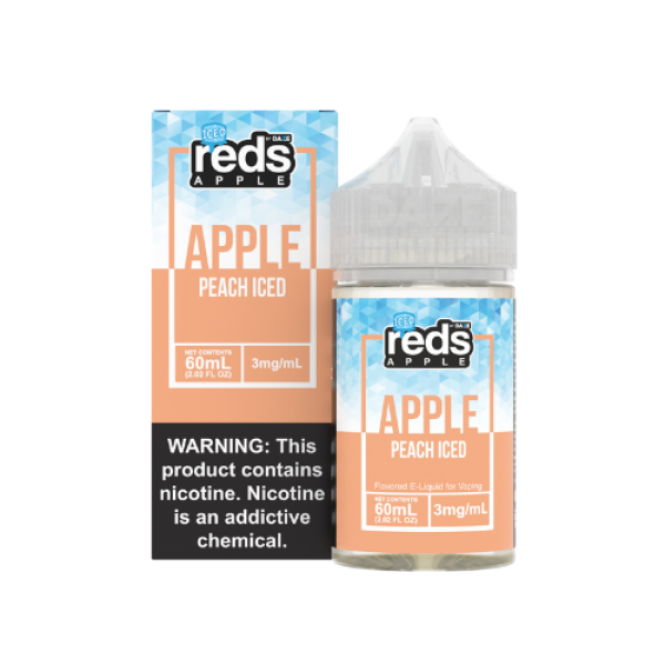 Reds Apple EJuice – Reds Apple Peach ICED – 60ml / 6mg