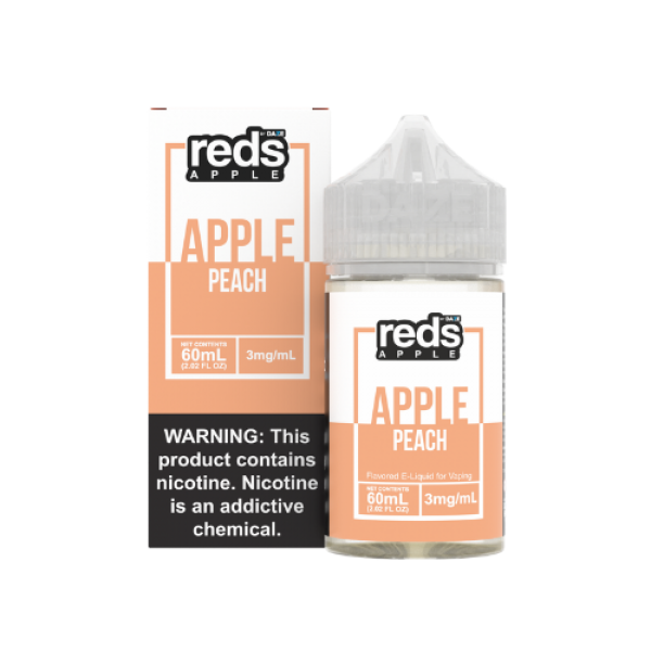 Reds Apple EJuice – Reds Apple Peach – 60ml / 12mg