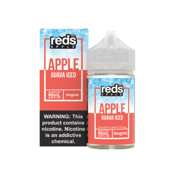 Reds Apple EJuice – Reds Guava ICED – 60ml / 12mg