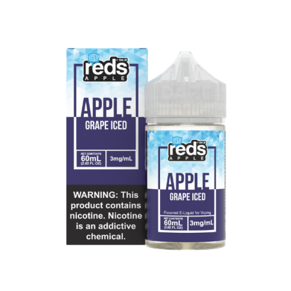 Reds Apple EJuice – Reds Grape Iced – 60ml / 6mg