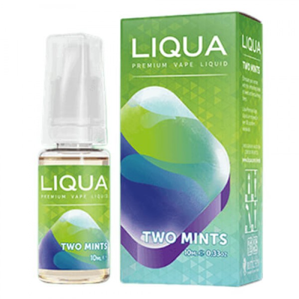 LIQUA eLiquids – Two Mints – 30ml / 0mg