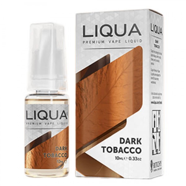 LIQUA eLiquids – Dark Tobacco – 30ml / 0mg