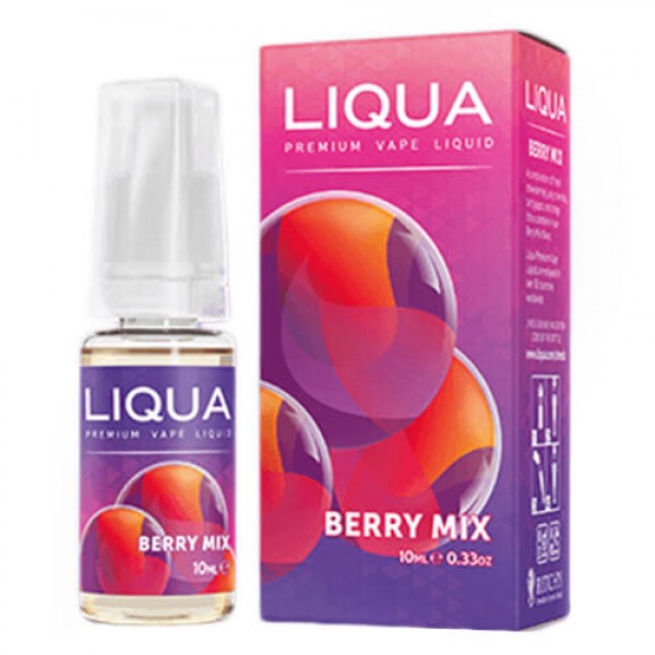 LIQUA eLiquids – Berry Mix – 30ml / 0mg