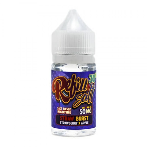 Refill SALT eJuice – Straw Burst – 30ml / 25mg
