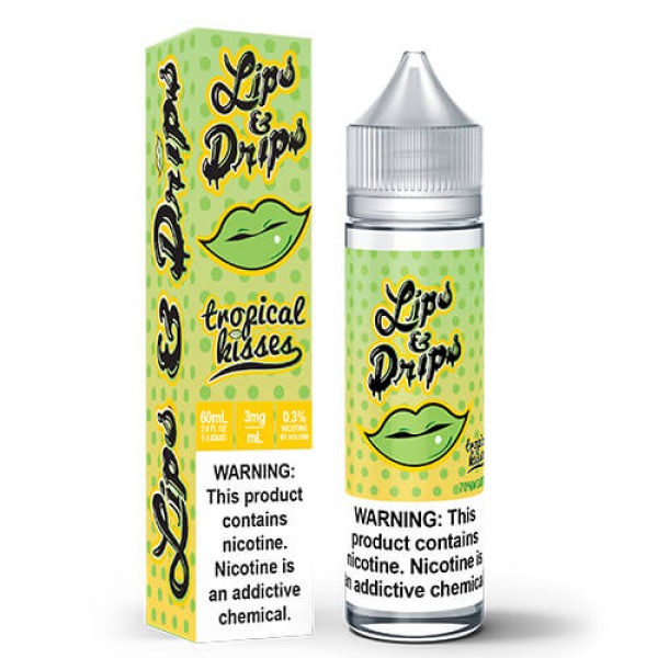 Lips & Drips eJuice – Tropical Kisses – 60ml / 3mg