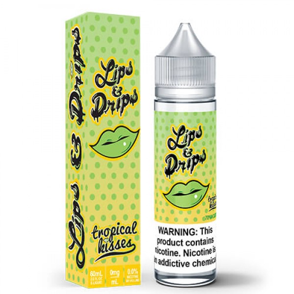 Lips & Drips eJuice – Tropical Kisses – 60ml / 0mg