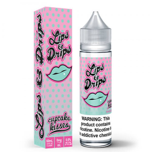 Lips & Drips eJuice – Cupcake Kisses – 60ml / 0mg