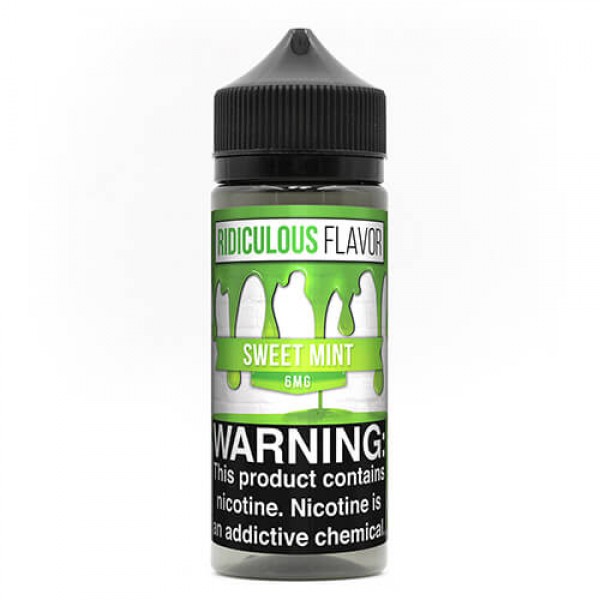 Ridiculous Flavor Vape Juice – Sweet Mint – 120ml / 3mg