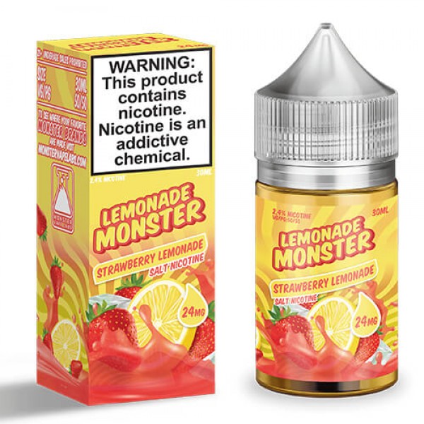 Lemonade Monster eJuice SALT – Strawberry Lemonade – 30ml / 24mg