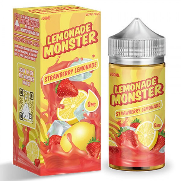 Lemonade Monster eJuice – Strawberry Lemonade – 100ml / 6mg