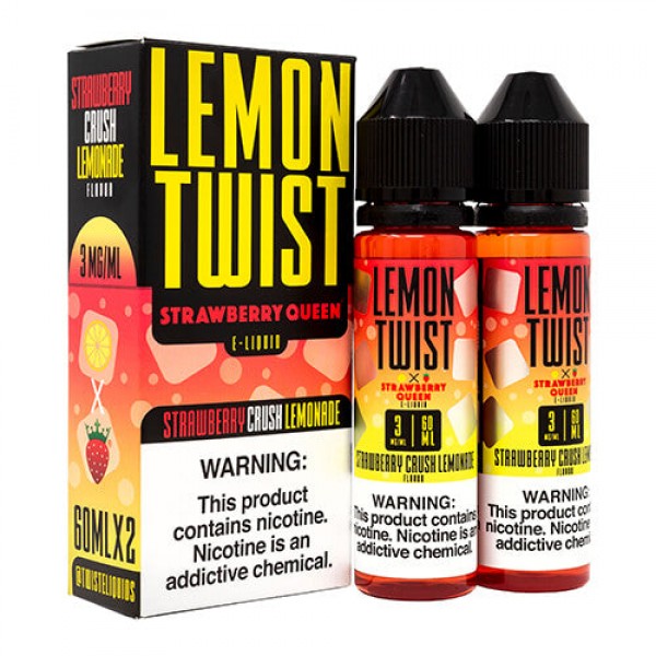 Lemon Twist E-Liquids – Strawberry Crush Lemonade – 120ml / 0mg