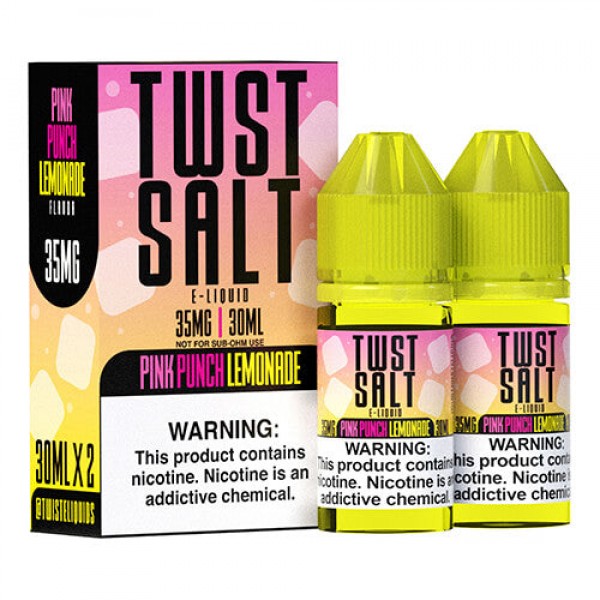 Lemon Twist E-Liquids – Pink Punch Lemonade TWST SALT – 2x30ml / 50mg