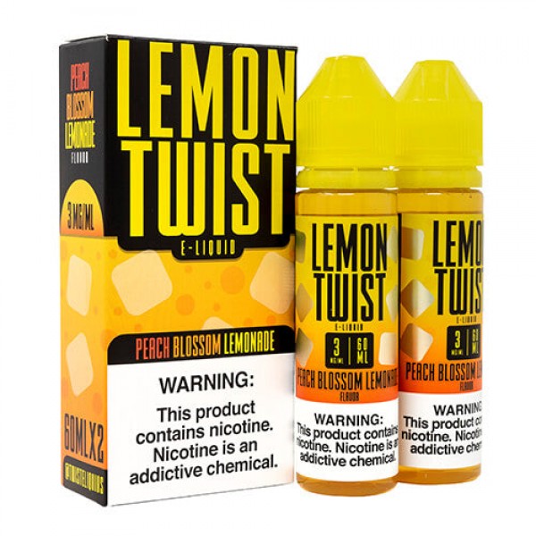 Lemon Twist E-Liquids – Peach Blossom Lemonade – 120ml / 0mg