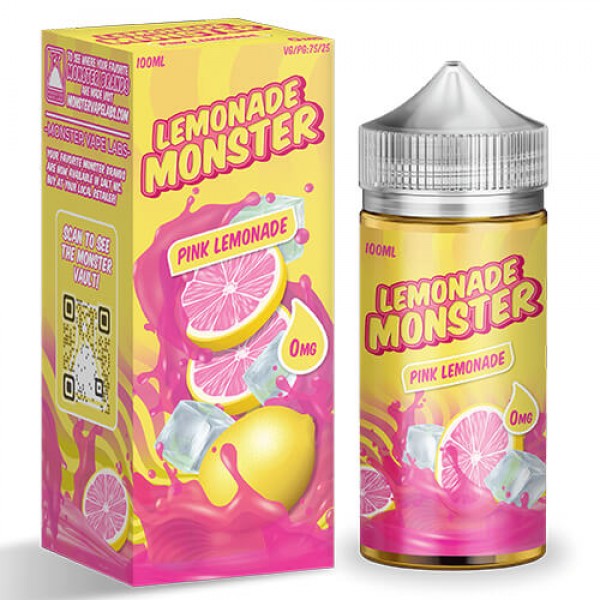 Lemonade Monster eJuice – Pink Lemonade – 100ml / 3mg