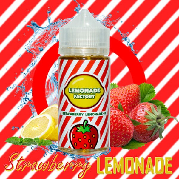 Lemonade Factory eJuice – Strawberry Lemonade – 100ml / 3mg