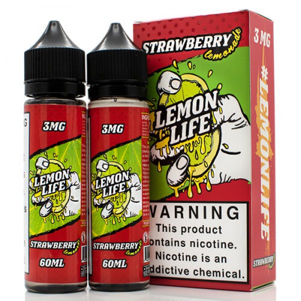 Lemon Life – Strawberry – 2x60ml / 3mg