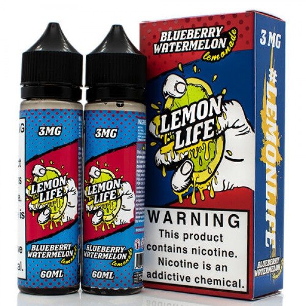 Lemon Life – Blueberry Watermelon – 2x60ml / 6mg