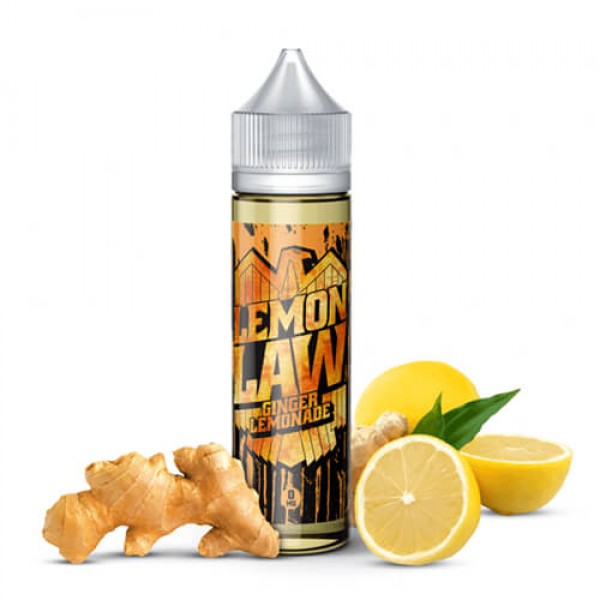 Lemon Law E-Liquid – Ginger Lemonade – 60ml / 0mg