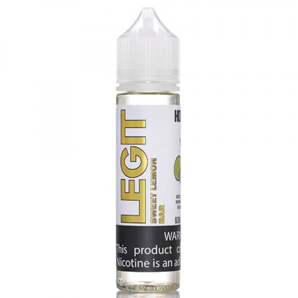 Legit by Hometown Hero – Sweet Lemon Bar – 60ml / 0mg