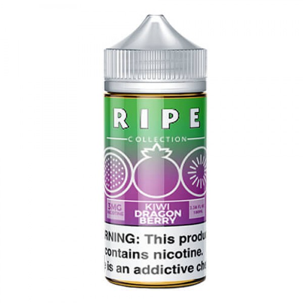 Ripe Collection by Vape 100 eJuice – Kiwi Dragon Berry – 100ml / 0mg