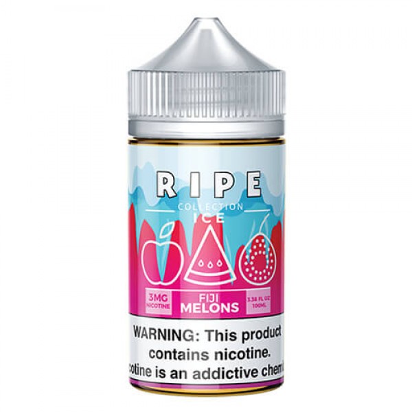 Ripe Collection on Ice by Vape 100 eJuice – Fiji Melons on Ice – 100ml / 3mg