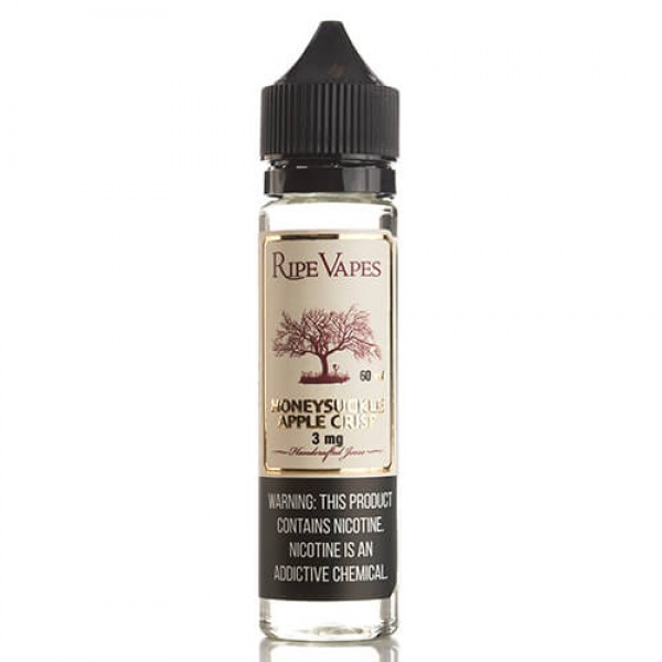 Ripe Vapes Handcrafted Joose – Honeysuckle Apple Crisp – 60ml / 3mg