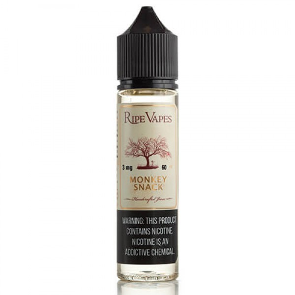 Ripe Vapes Handcrafted Joose – Monkey Snack – 60ml / 18mg