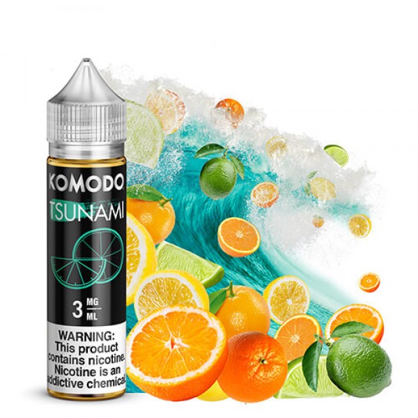 Komodo eJuice – Tsunami – 60ml / 12mg