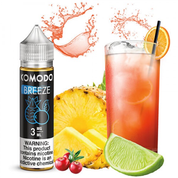 Komodo eJuice – Breeze – 60ml / 6mg