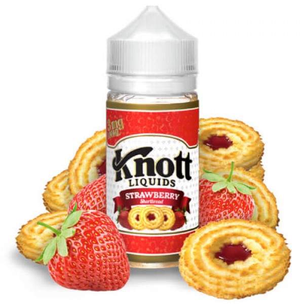 Knott Liquids – Strawberry Shortbread eJuice – 100ml / 3mg