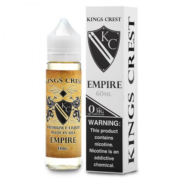 Kings Crest Premium E-Liquid – Empire – 60ml / 3mg
