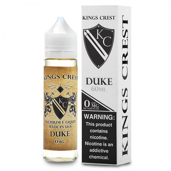 Kings Crest Premium E-Liquid – Duke – 120ml / 3mg