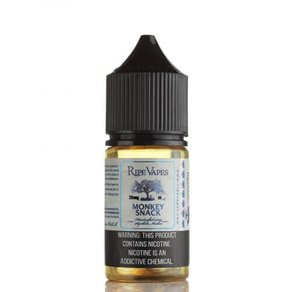 Ripe Vapes Synthetic Saltz – Monkey Snack – 30ml / 50mg