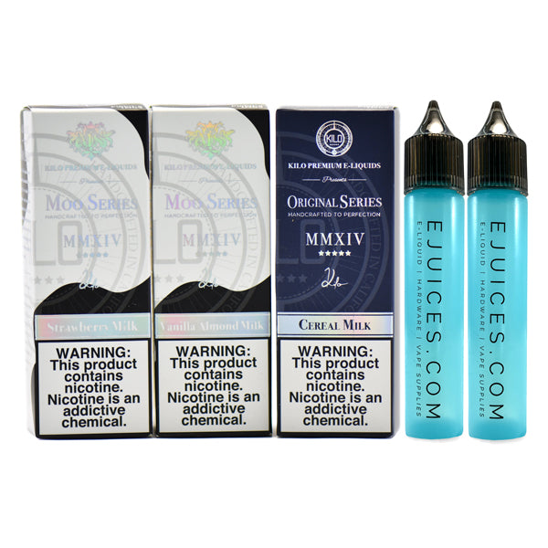 Kilo’s Got Milk – E-Liquid Collection – 180ml – 3x60ml / 3mg