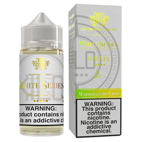 Kilo eLiquids White Series – Marshmallow Crisp – 60ml / 0mg