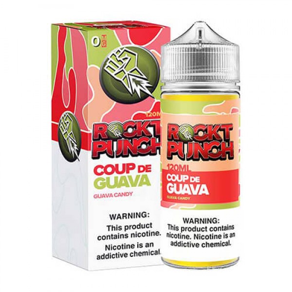 Rockt Punch Giant Sized E-Juice – Coupe De Guava – 120ml / 0mg