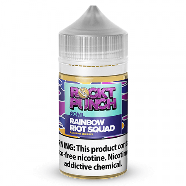 Rockt Punch E-Juice Tobacco-Free Nicotine – Rainbow Riot Squad – 60ml / 6mg