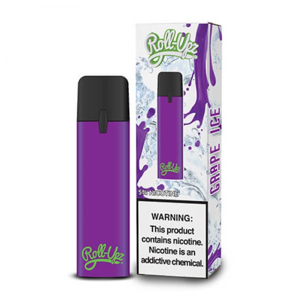 Roll Upz – Disposable Vape Device – Grape Ice – Single / 50mg