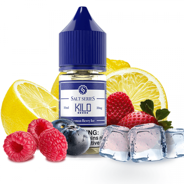 Kilo eLiquids Salt Series – Lemon Berry Ice – 30ml / 50mg