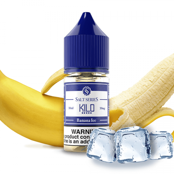 Kilo eLiquids Salt Series – Banana Ice – 30ml / 50mg