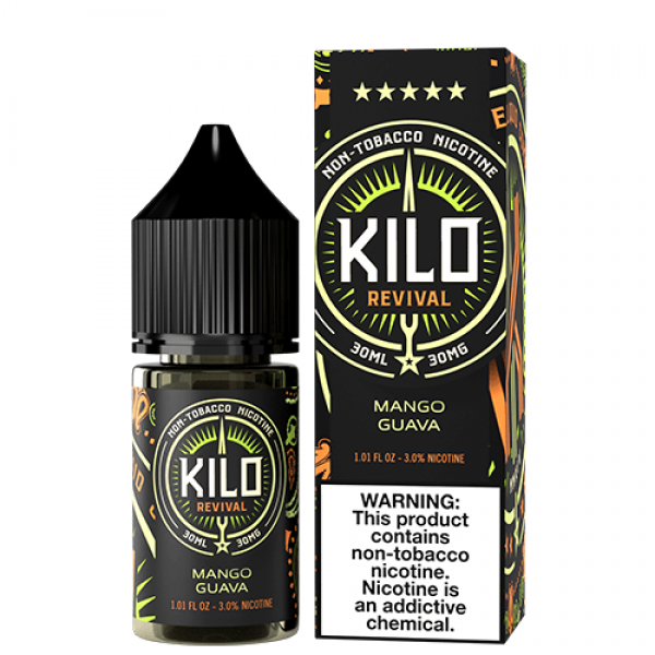 Kilo eLiquids Revival NTN Salts – Mango Guava – 30ml / 50mg