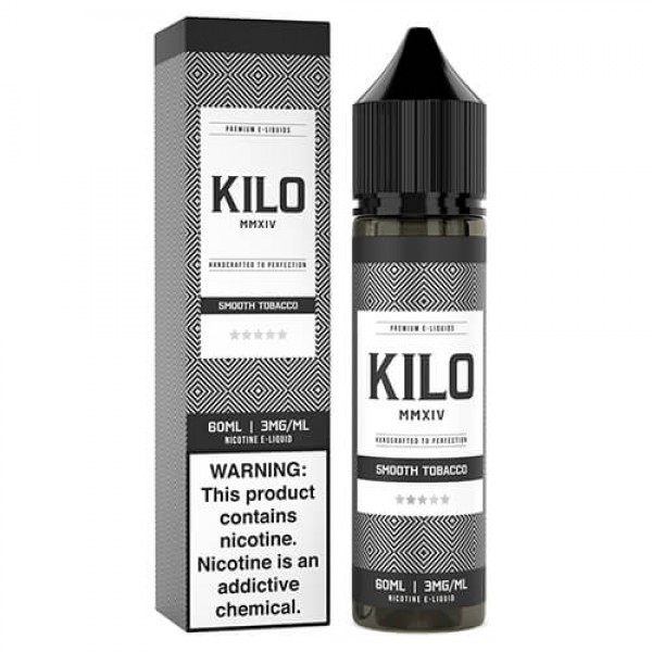 Kilo eLiquids MMXIV Series – Smooth Tobacco – 60ml / 6mg