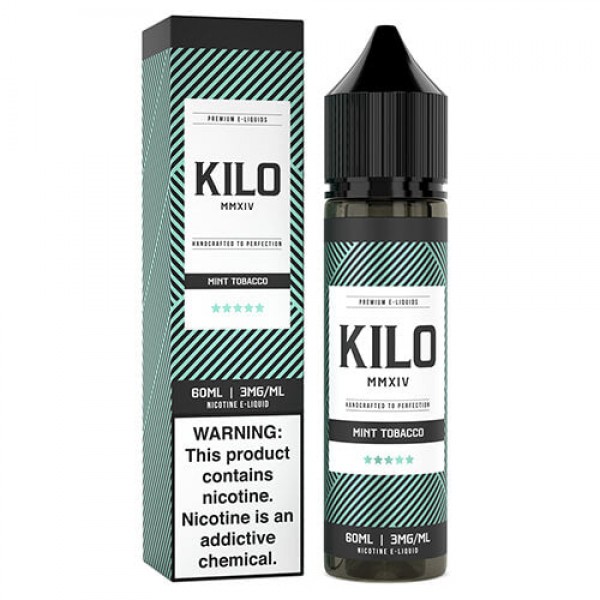 Kilo eLiquids MMXIV Series – Mint Tobacco – 60ml / 6mg